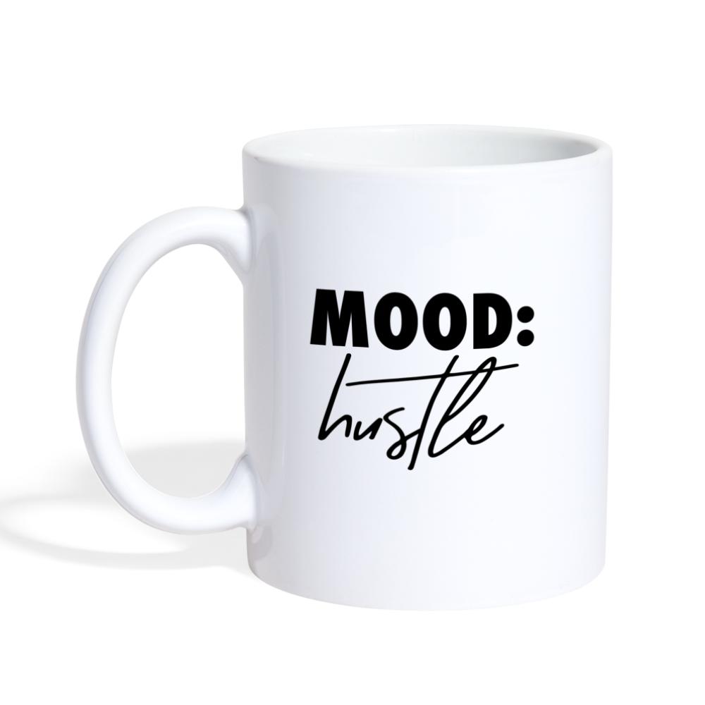 Mood:Hustle - white