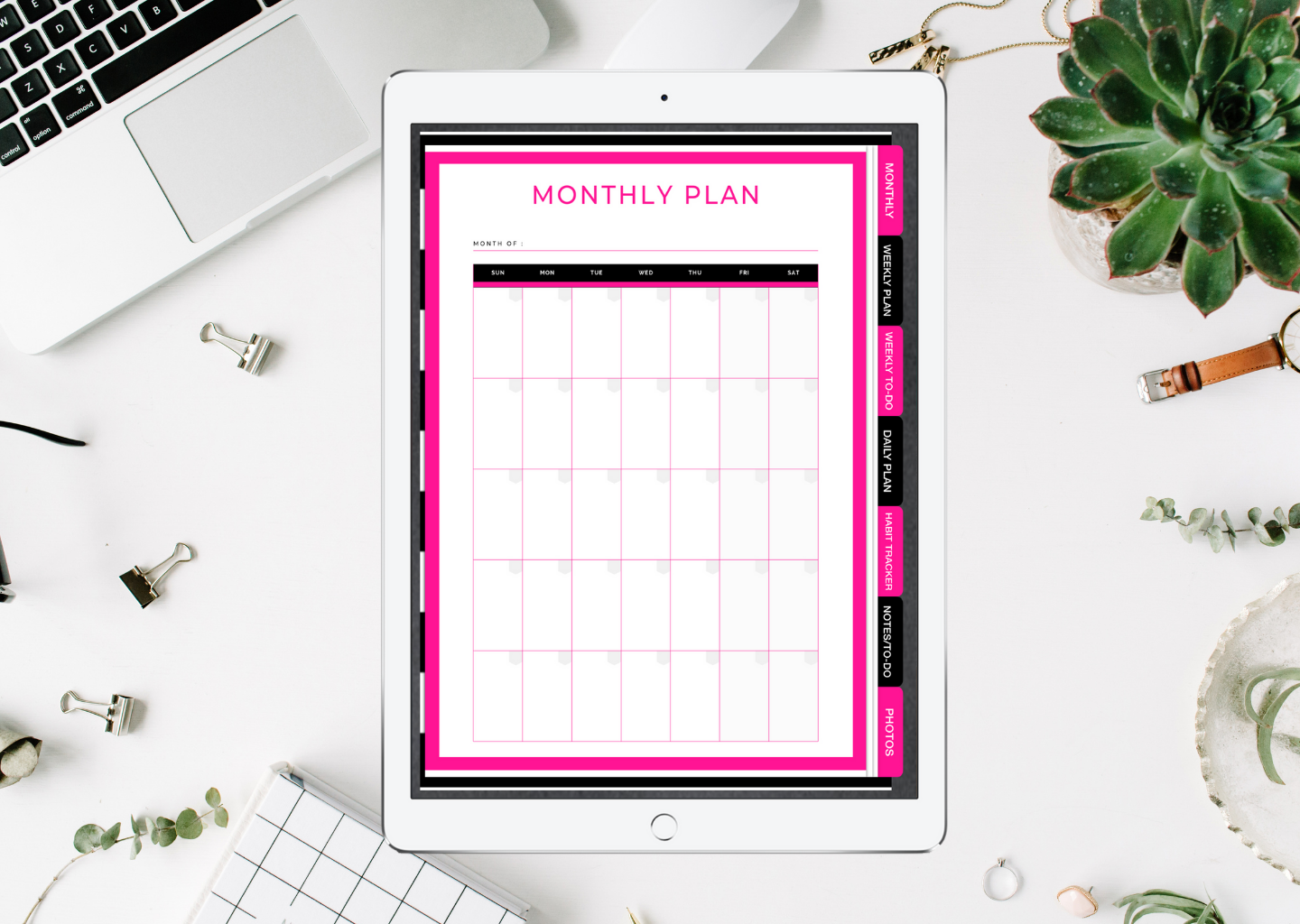Everything PINK Planner