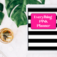 Everything PINK Planner