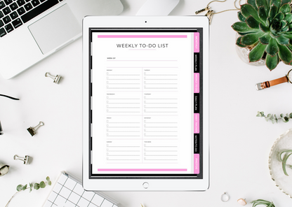Everything LIGHT PINK Planner