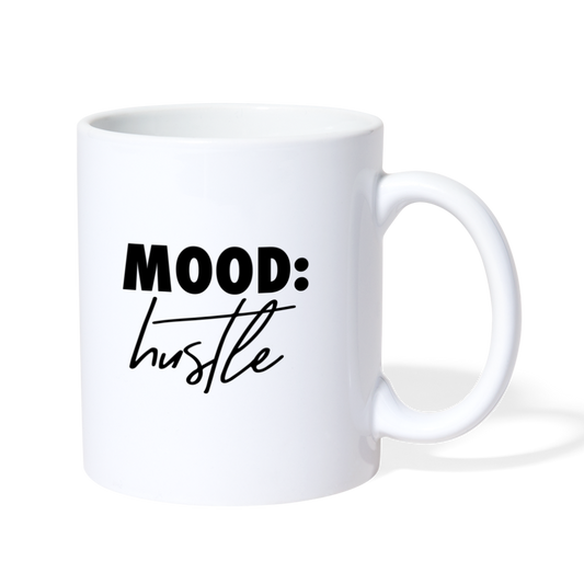 Mood:Hustle - white